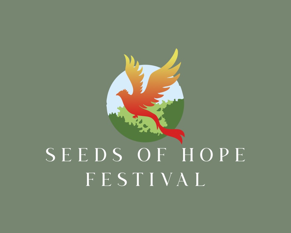 Logo du festival Seeds of Hope avec un phénix